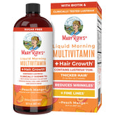 MARYRUTH'S líquido multivitamínico para crecimiento del cabello, en botella.