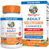 MaryRuth's multivitamínico gomitas, frasco, apoyo diario a nutrientes esenciales para adultos.