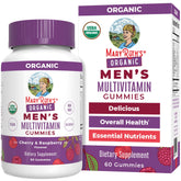 MaryRuth's Organics Mens Vitamin Gummy en bote para apoyo inmunológico diario