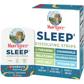 MaryRuth's tiras disolventes para dormir en envase, opción conveniente para llevar