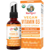 MaryRuth's Vitamina D3 spray en botella para ingesta diaria conveniente.