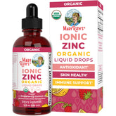 MaryRuth's zinc líquido, botella, apoya una función inmune saludable.