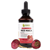 Maxx Herb Maca Roja: botella de extracto líquido para energía sostenida.