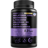 MedChoice Melatonina, frasco de cápsulas para dormir mejor