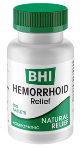 MediNatura BHI Relief: botella frontal para alivio natural y cómodo.