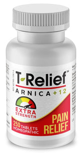 MediNatura T-Relief: botella de tabletas Arnica para alivio suave diario