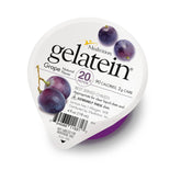 Gelatein Grape de Medtrition, bote proteico, 20 g por porción para dietas altas.