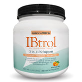 IBtrol de Medtrition, botella con dosificador para uso diario de fibra y probióticos.