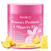 MEENCCD gominolas probióticas femeninas con sabor piña para bienestar íntimo diario.