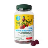 MegaFood Gomitas multivitamínicas para hombres, envase de 90 gomitas, apoyo a la energía diaria.