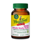 MegaFood Mujer, botella frontal, ideal para uso diario y apoyo constante.