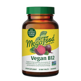 MegaFood Vegan B12 tableta mini en envase para energía diaria.