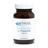 Metabolic Maintenance L-teanina 200 mg botella: apoyo para concentración y energía calmada