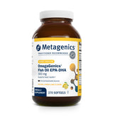Metagenics OmegaGenics botella de aceite de pescado para uso diario