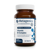 Metagenics Vitamina B Complex, tabletas, forma activa B6/B12 y folato para energía diaria.