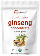 Micro Ingredients ginseng coreano rojo polvo 200:1 para batidos energizantes.
