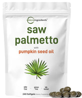 Micro Ingredients Serenoa cápsulas blandas para uso diario y bienestar.