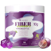 Migcopat gomitas de fibra 10 g para adultos, apoyo digestivo diario.