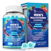 Migcopat multivitamínico para hombres gomitas berry: apoyo diario de energía.
