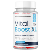 Gomitas MJO Vital Boost XL en bote, apoyo para un estilo de vida activo