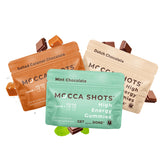 MOCCA SHOTS: pack de 3 gomitas energéticas para energía rápida en cualquier momento.
