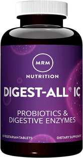 MRM Digest-IC, botella frontal, apoyo digestivo diario.