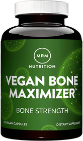 MRM Maximizador Óseo Vegano cápsulas en frasco, soporte óseo diario