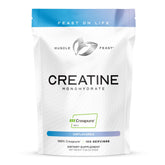 Muscle Feast Creapure Monohidrato en saco 500 g, polvo puro para entrenos.