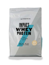 Proteína de Myprotein Impact Whey Isolate Mocha en envase, ideal para batidos diarios.