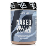 NAKED Colágeno Mocha en bote, crema suave para café