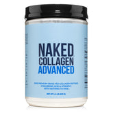 NAKED Collagen Advanced frasco polvo neutro para batidos diarios y apoyo a articulaciones