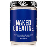 NAKED Creatina Monohidrato micronizada en bote, polvo puro para entrenamientos diarios
