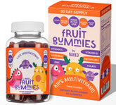 NAKED Nutrition Kids Gummies en botella, snack diario para apoyo nutricional.