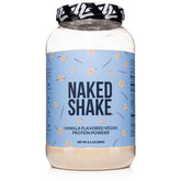 NAKED Shake Vanilla, bote de proteína vegetal para aporte rápido de proteína.