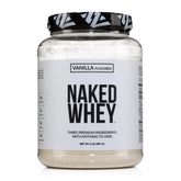 NAKED Whey Vanilla envase para batidos fáciles y nutritivos
