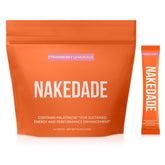 Nakedade empaque sabor fresa-limón, perfecto para hidratación durante el entrenamiento
