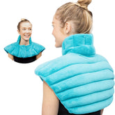 NatraCure manta calentadora para cuello y hombros con calor reconfortante.