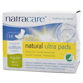 Almohadillas Natracare Ultra con alas envueltas en paquetes biodegradables para bolso