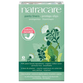 Natracare protectores diarios curvados con cobertura de algodón para comodidad diaria.