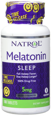 Natrol Melatonina liberación progresiva, tabletas para apoyar un sueño tranquilo