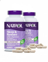 Natrol Sueno Restaurar: caja doble pack de capsulas para descanso nocturno
