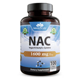 NaturaLife Labs NAC 1600 mg frasco para uso diario