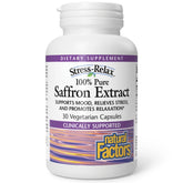 Natural Factors azafrán extracto en botella para calma y sueño reparador