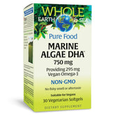 Natural Factors DHA de algas, cápsulas blandas, apoyo potencial para cerebro y visión