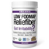 Reliefiber de Natural Factors en frasco, polvo para soporte digestivo diario.