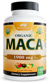 NaturaLife Labs Maca Negra en cápsulas para vitalidad diaria