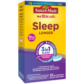 Nature Made Wellblends Sleep Longer, suenio-largo-tabletas: ayuda a dormir mejor