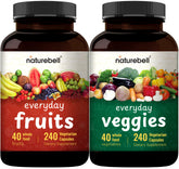 NatureBell Frutas Enteras: mezcla 40 frutas para energía diaria y micronutrientes