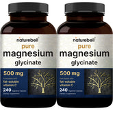 NatureBell Magnesio Glicinato 500 mg en cápsulas para uso diario