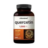 NatureBell Quercetina 1000 mg cápsulas, apoyo inmunológico potencial.